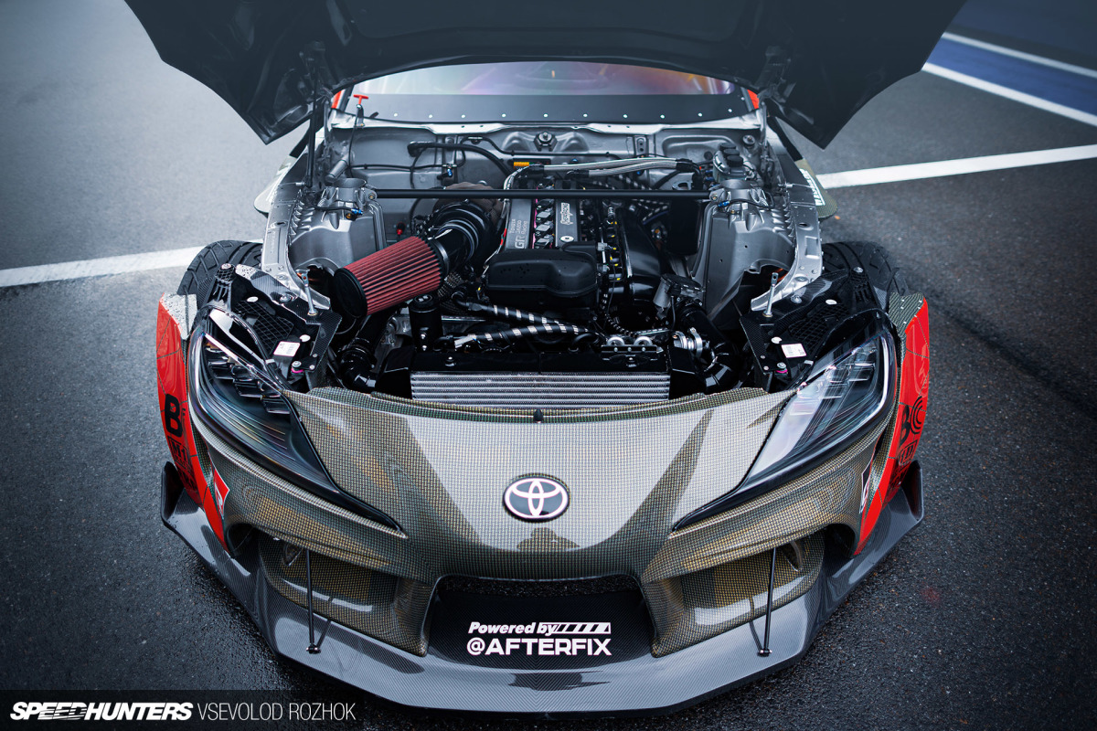 Alive & Drifting: HGK’s 1,000hp, 2JZ-Powered A90 Supra