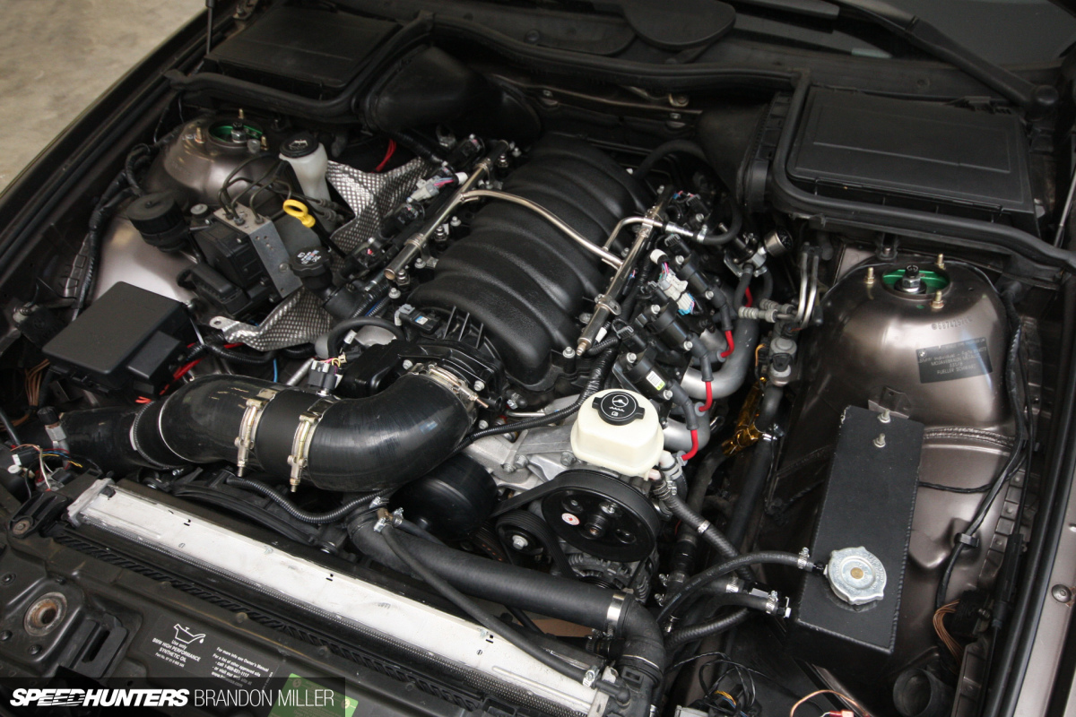 Speedhunters_Brandon_Miller_E39 engine bay
