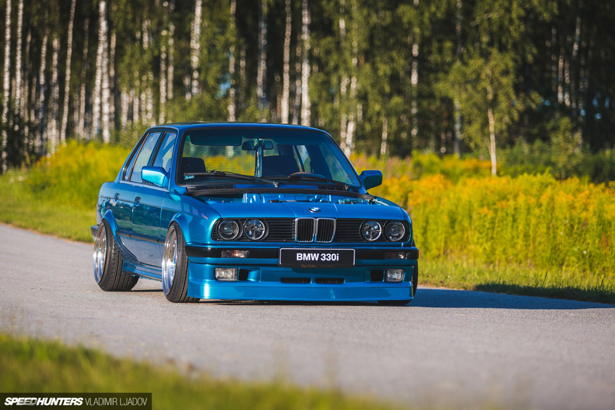 A Slammed & Swapped E30 From Latvia
