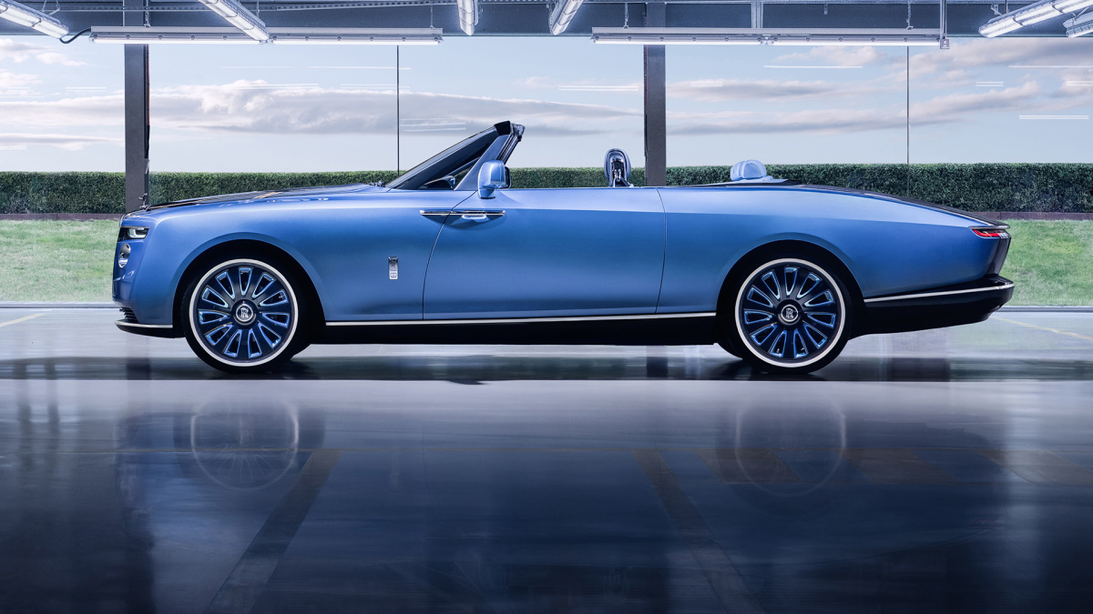 Rolls-Royce Boat Tail in Goodwood Side Profile