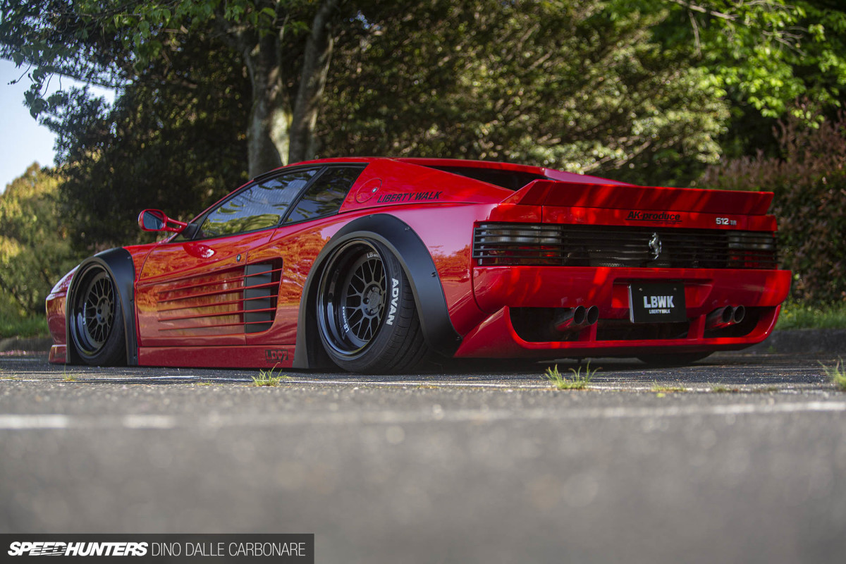 Would You Liberty Walk Wide-Body A Ferrari 512 TR?