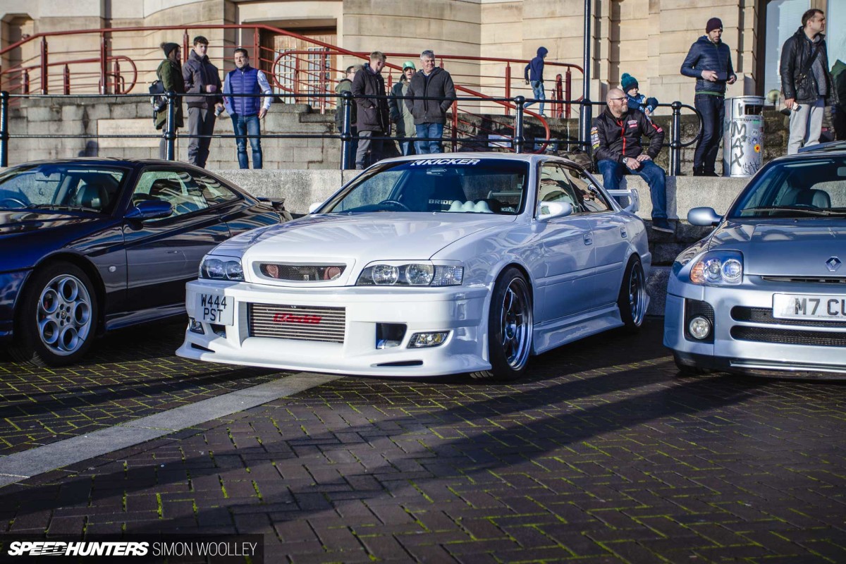 speedhunters simon woolley queens sqaure brostol breakfast meet 2022-23