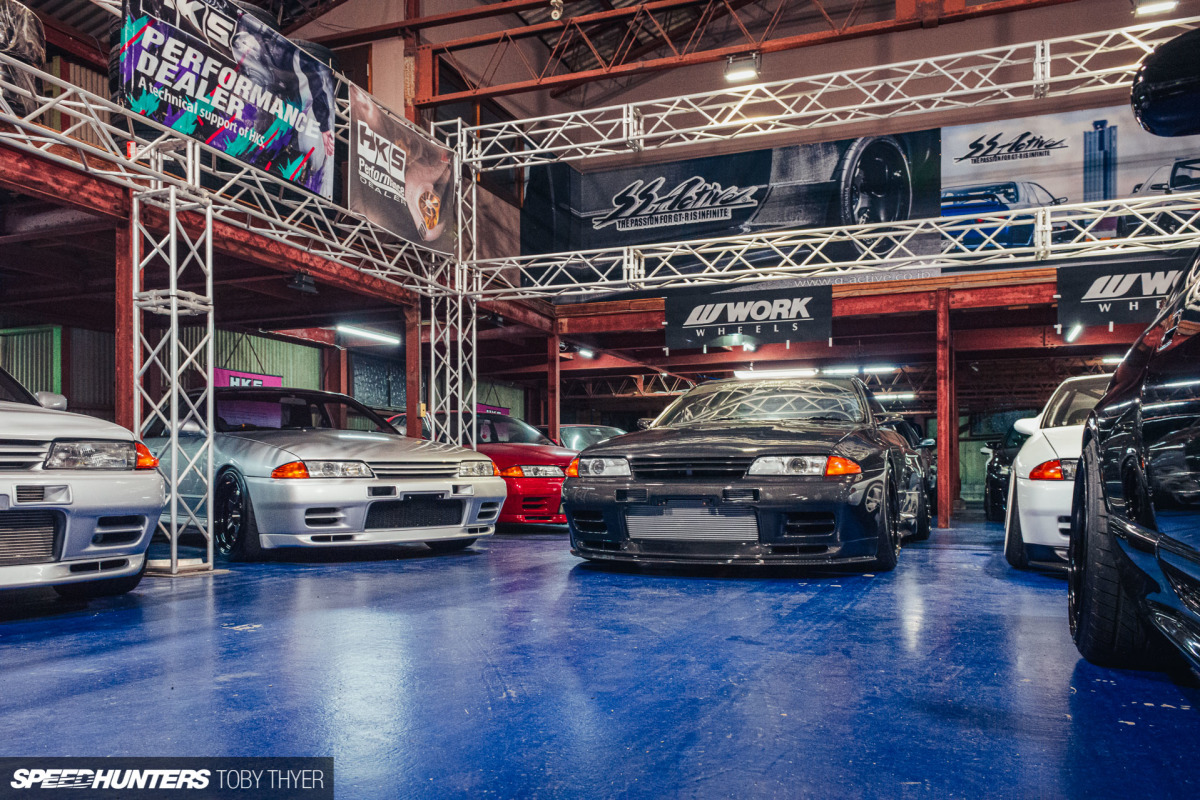 Behind Closed Doors At Garage Active