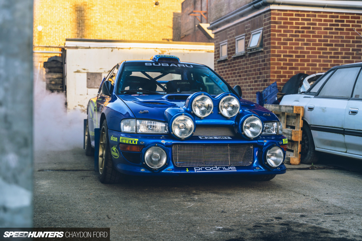 Taking A Subaru WRC Car To Breakfast