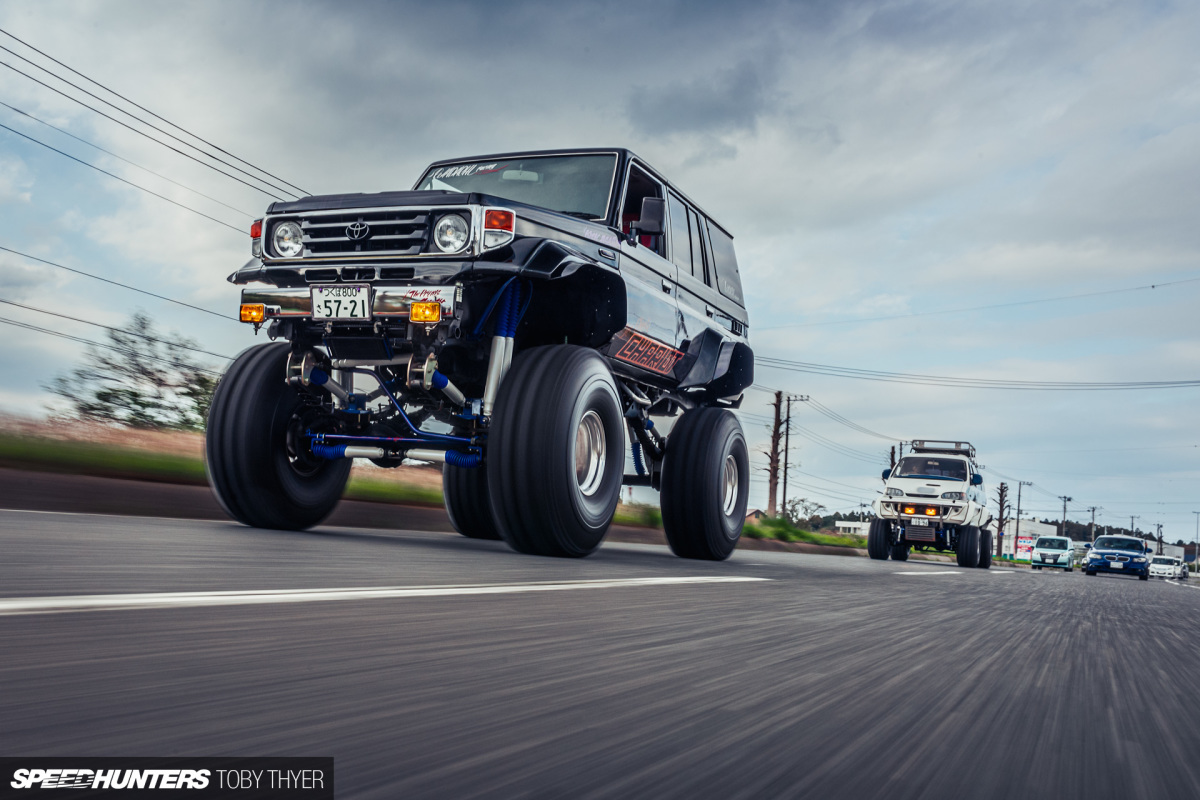 Big Kids Drive Monster Trucks