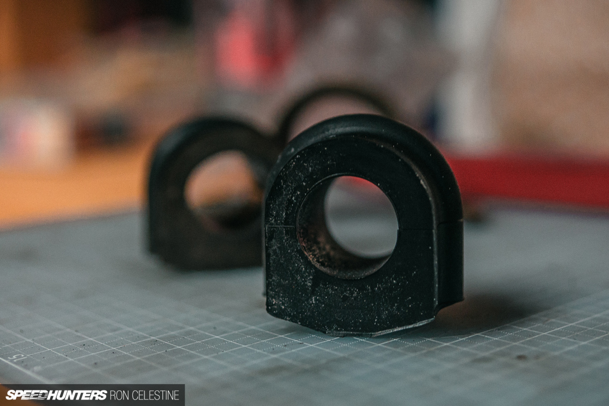 Speedhunters_Ron_Celestine_ProjectRough_AlignmentSaga_Swaybar_bushings_1