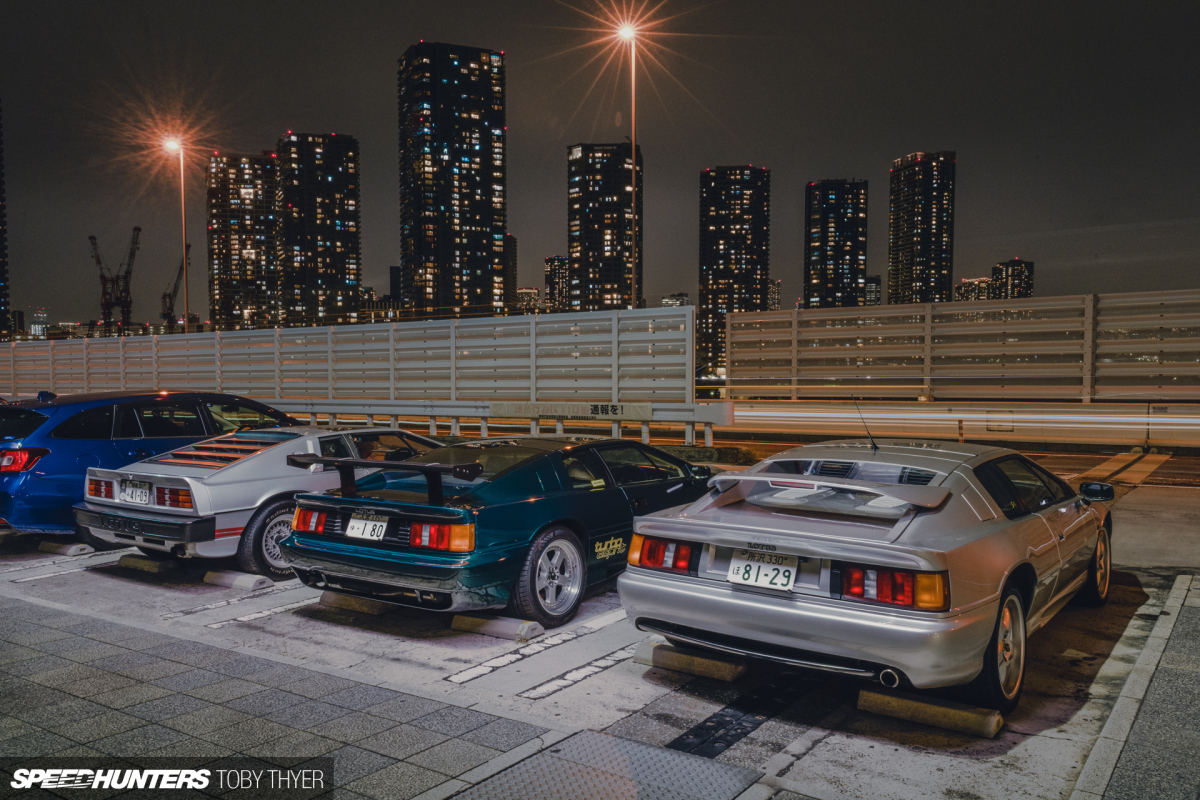 From Japan With Love: 3 Lotus Esprits In Tokyo