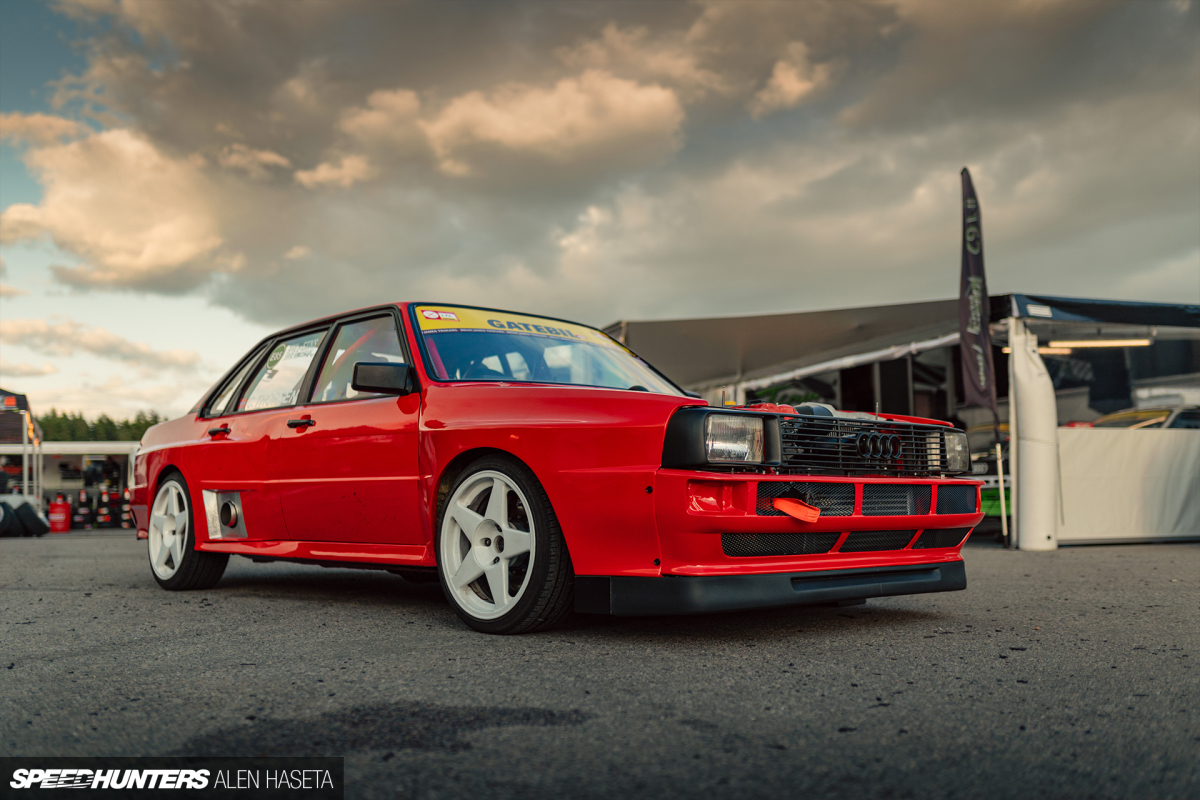 A Sport Quattro-Themed Audi 90 Sedan Built For 4WD Drifting
