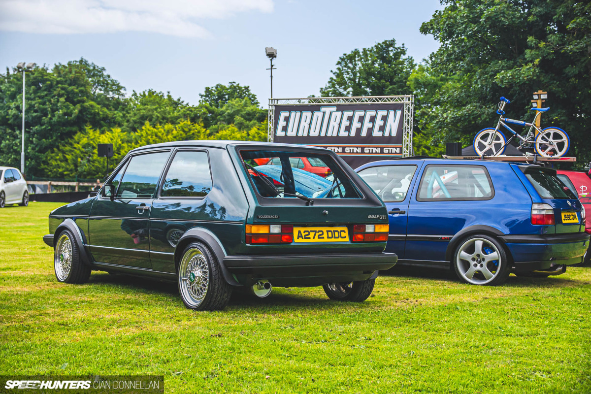 Car Crop Circles At EuroTreffen