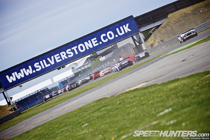 Race 1 for the GT3s at Silverstone