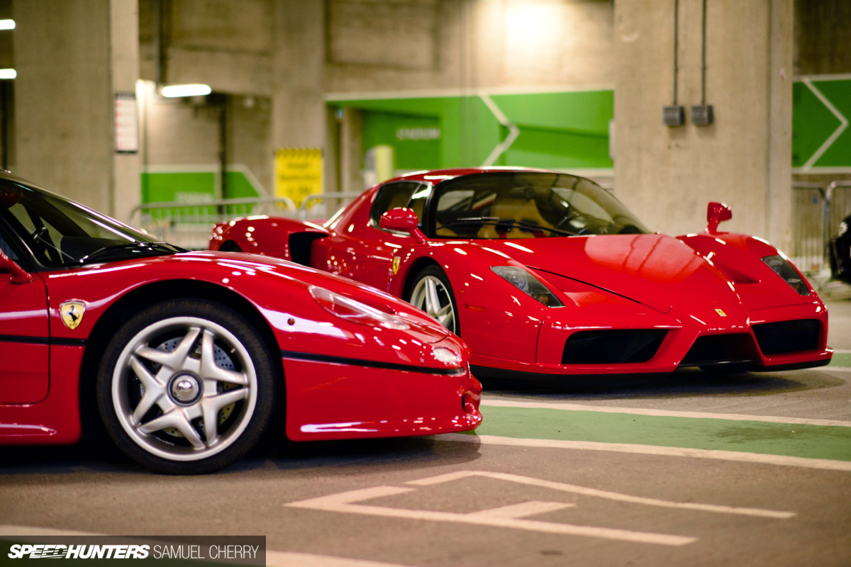 Speedhunters Enzo and F50 Petrolheadonism Undergound Samuel Cherry-10