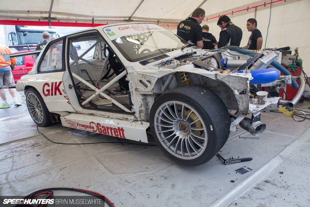 BMW E30 DTM M3 Gatebil Mantorp Park -13