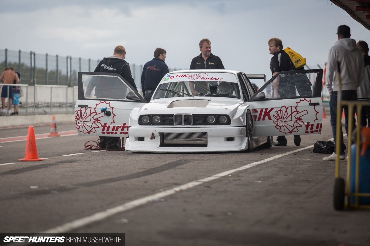 BMW E30 DTM M3 Gatebil Mantorp Park -34