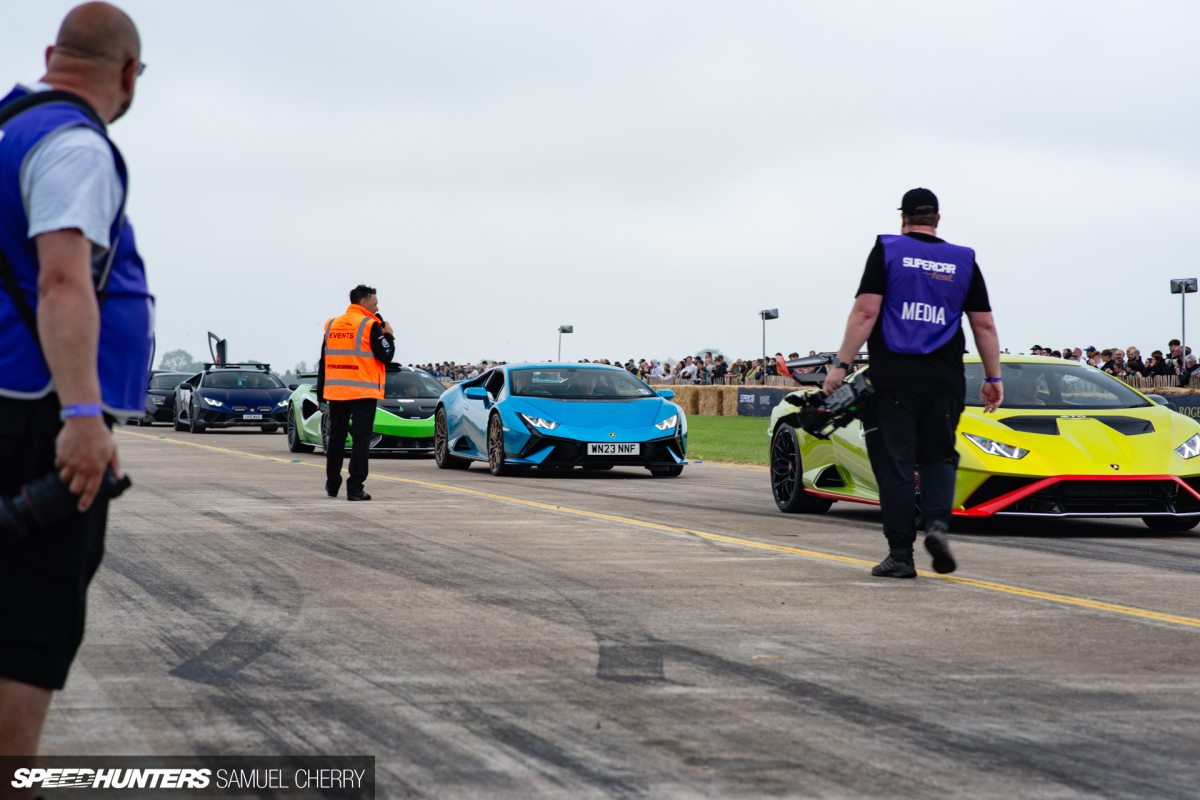 Sam Cherry Supercar Fest the Runway-6