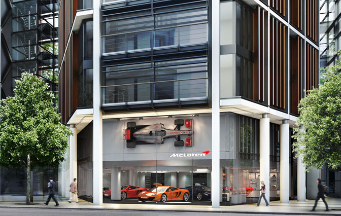 Random Snap>>mclaren’s London Dealership